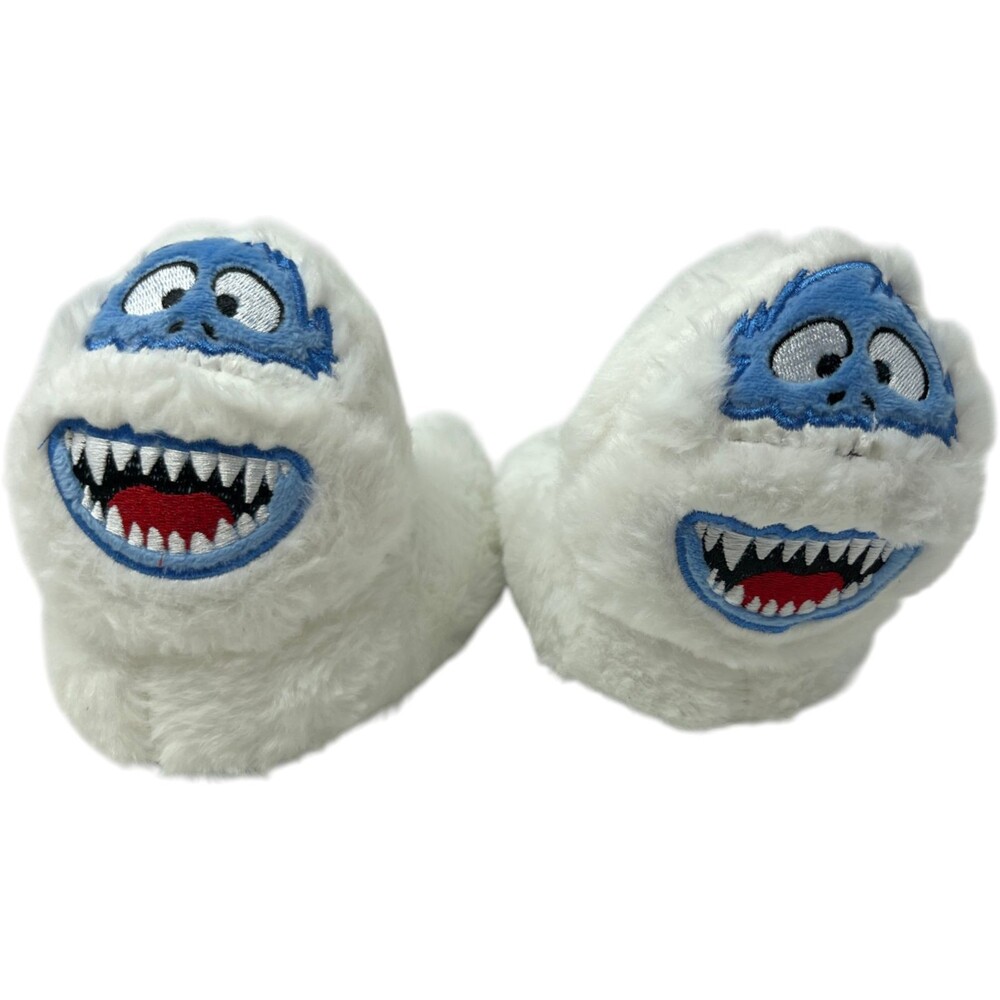 Rudolph The Red-Nosed Reindeer Slippers Kids Size 4 Bumble Abominable Snowman
